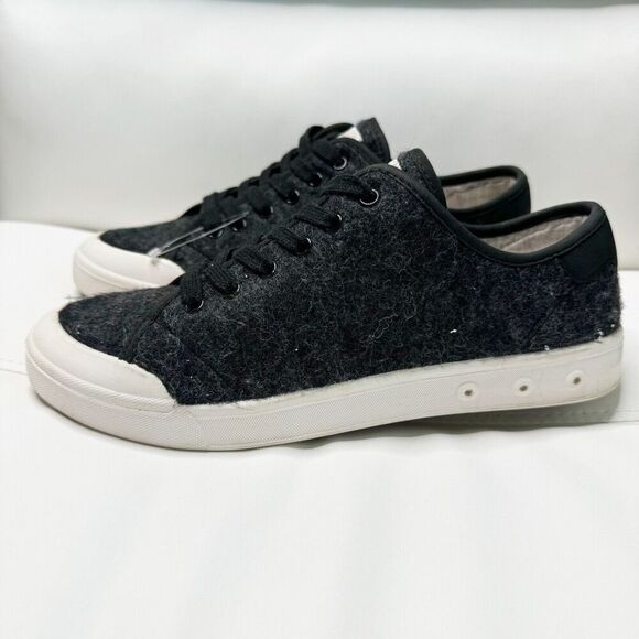 Rag & Bone Mens Sneakers EU 41 US 8 Standard Issue Wool Dark Grey Lace-Up Shoes - Picture 12 of 12